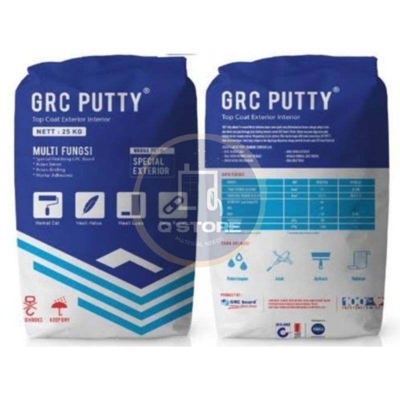 Jual GRC Putty 25kg - Compound - Kompon - Dempul | Shopee Indonesia
