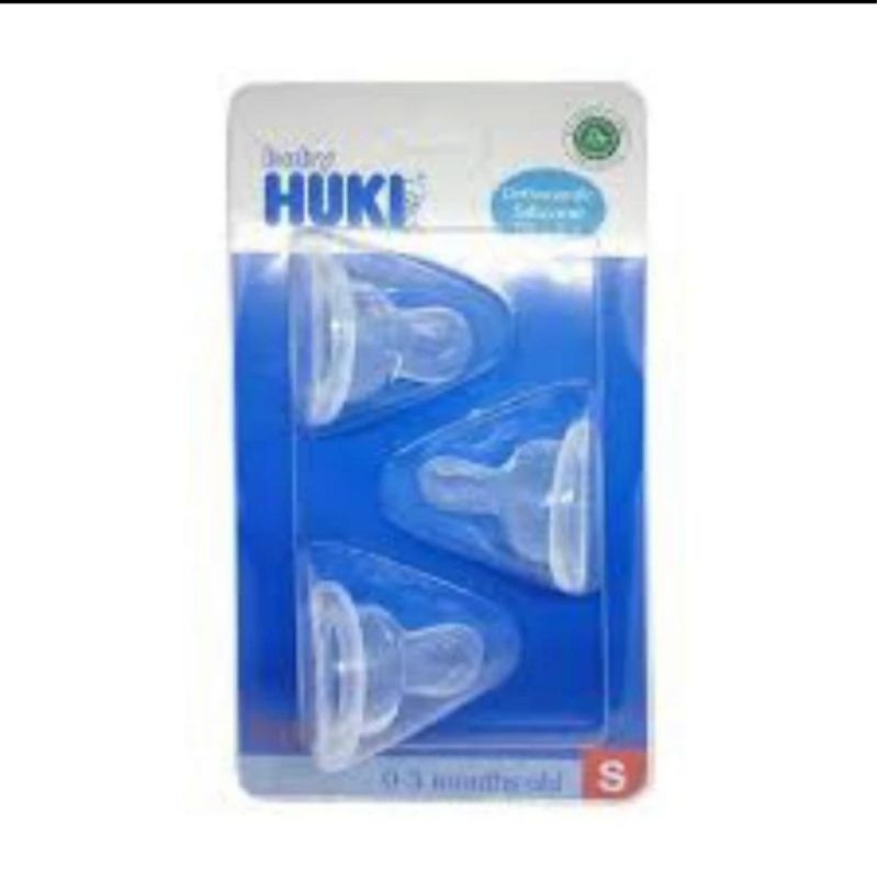 Jual Huki Silicone Orthodontic Nipple Gepeng | Shopee Indonesia