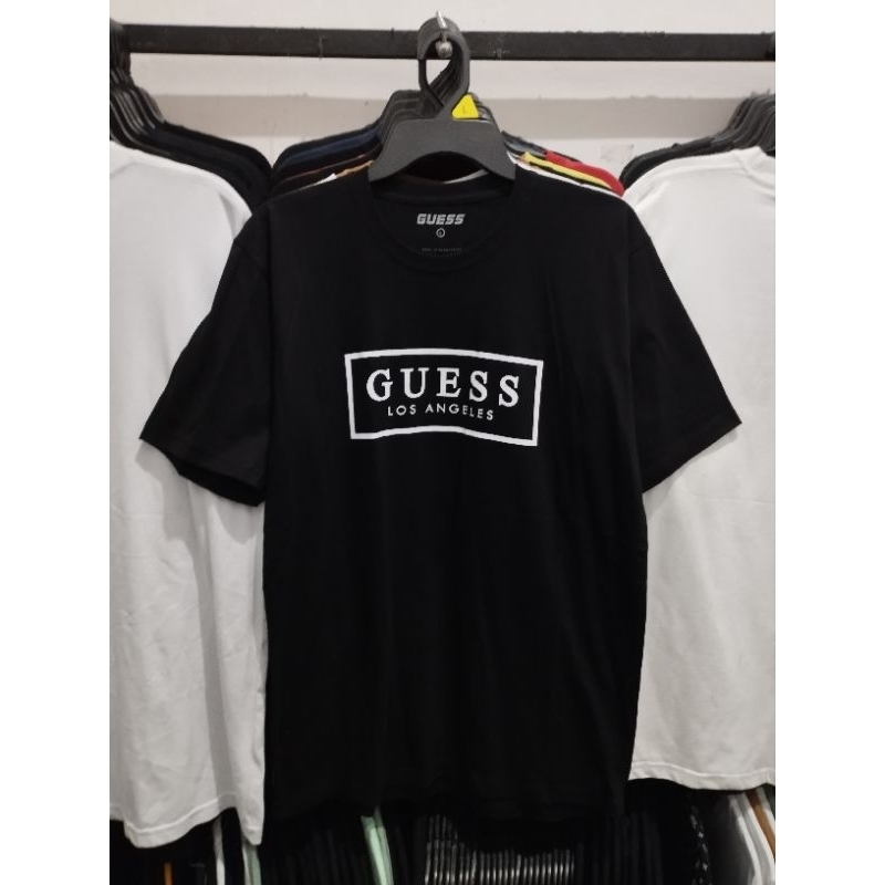 Jual Guess logo box tee second | Shopee Indonesia