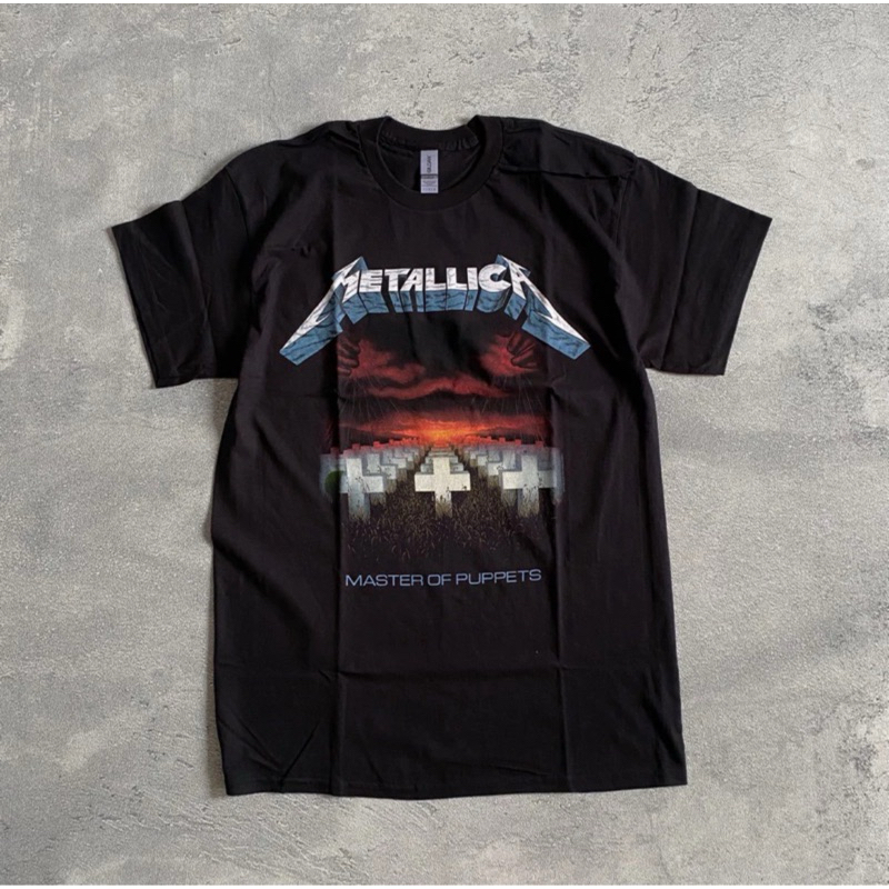 Maglietta Donna Metallica Master Of Puppets – Ufficiale, 100% Cotone, Serigrafia Di Qualità, Taglie Dalla S Alla XXL
