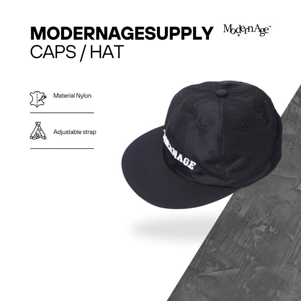 Jual Topi Caps / Hat Nylon Modern Age | Shopee Indonesia