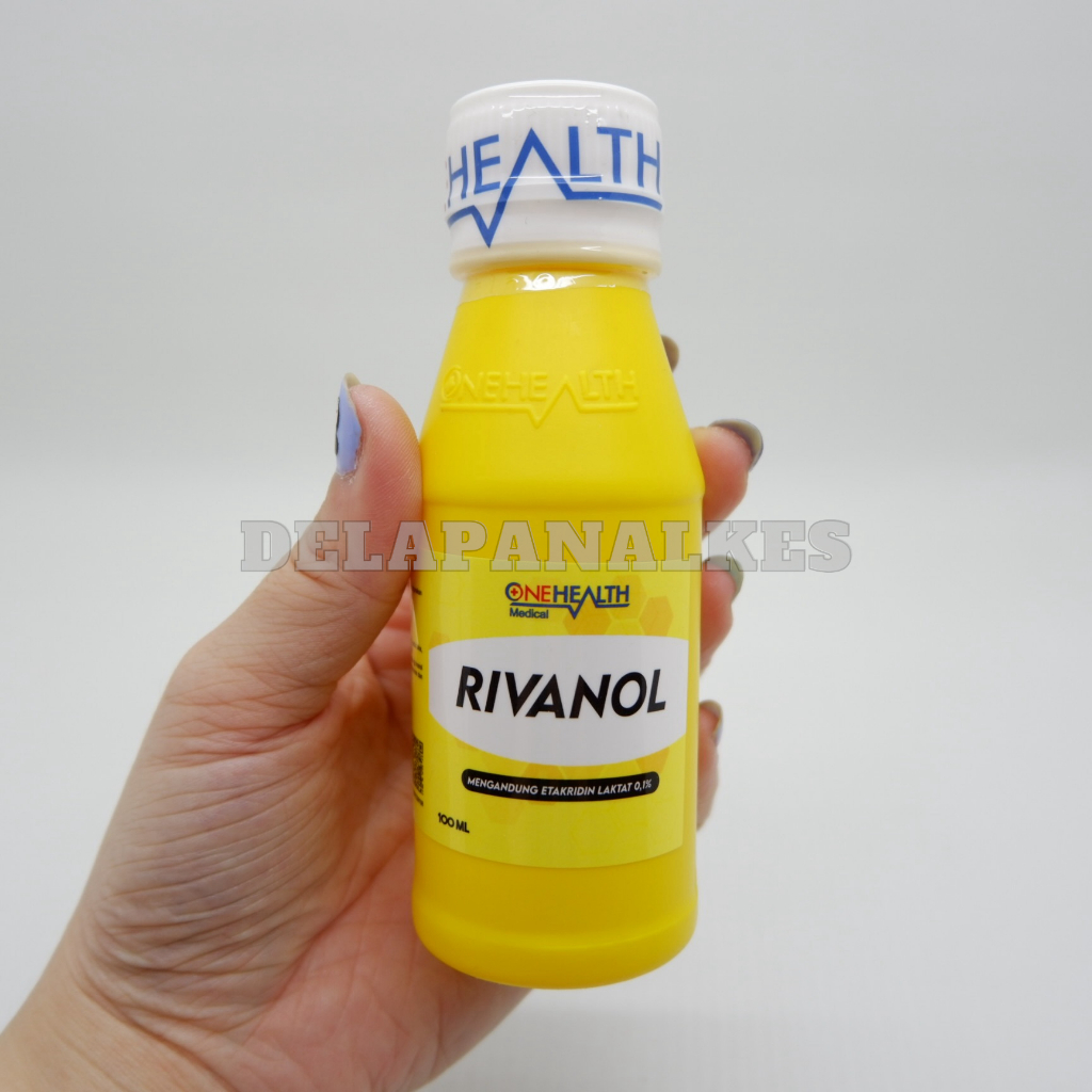 Jual OneHealth Rivanol 100 ml Cairan Antiseptik Pembersih Luka Tidak ...