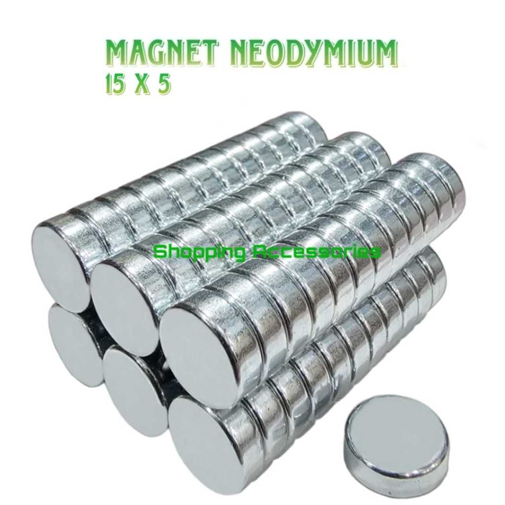 Jual Magnet Neodymium Ukuran 15x5mm Strong Magnet -1pcs | Shopee Indonesia