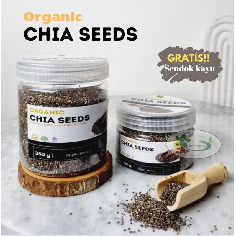 Jual Chia Seed Chiaseed Organik 350 gr | Shopee Indonesia