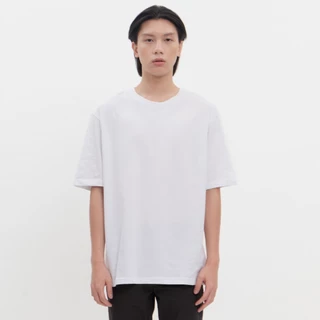 M231 T-Shirt Polos Oversized Pendek Putih 1973E