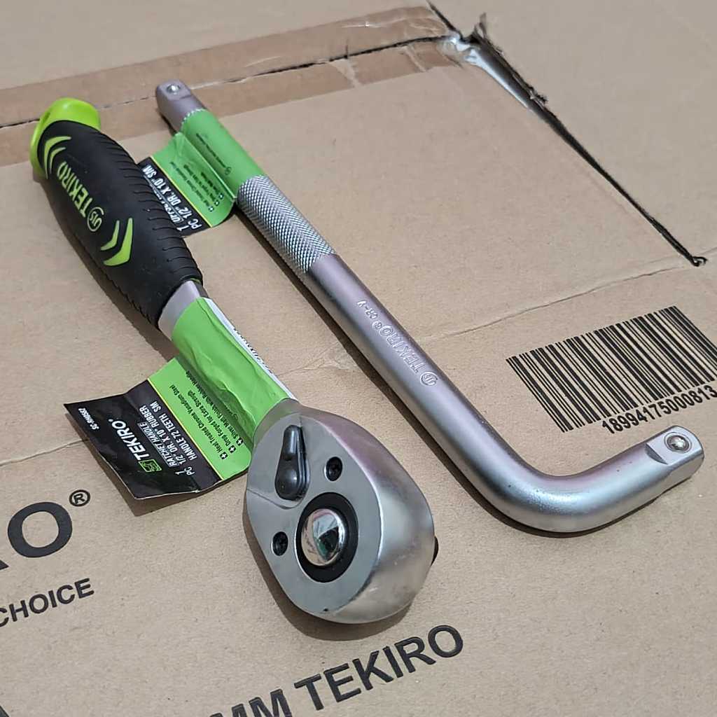 Jual TEKIRO Ratchet Handle Gagang Karet 1/2