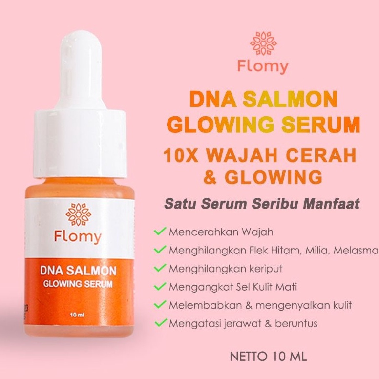 Jual KODE Y97T Flomy DNA Salmon Glowing Serum Serum DNA Salmon BPOM ...