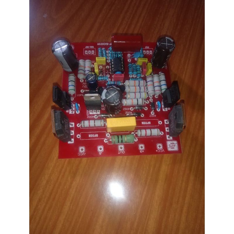 Jual driver amplifier socl 506 tef input balance komponen kualitas