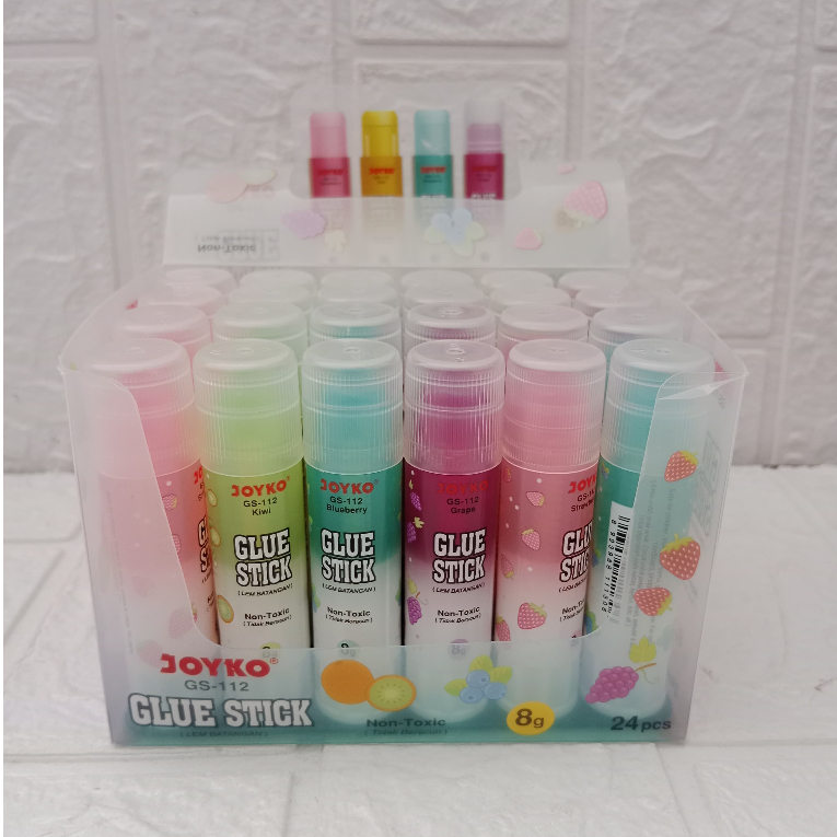Jual Glue Stick / Lem Stick Transparan Joyko GS-112 | Shopee Indonesia