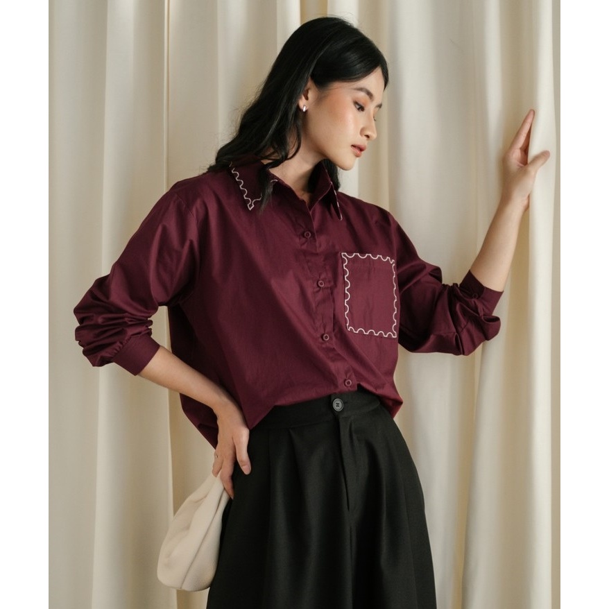 Jual Myrubylicious MARKA SHIRT | ATASAN WANITA | KEMEJA WANITA | Shopee ...