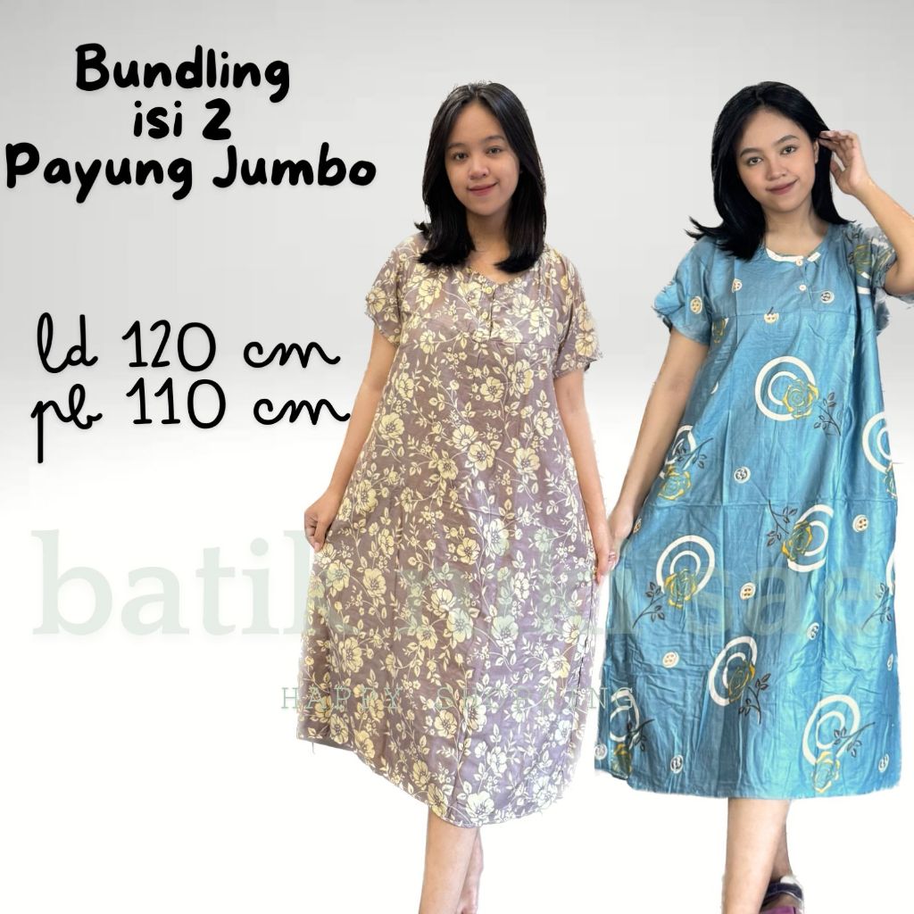 Jual SPECIAL BUNDLING ISI 2 DASTER PAYUNG JUMBO BUSUI FRIENDLY MOTIF