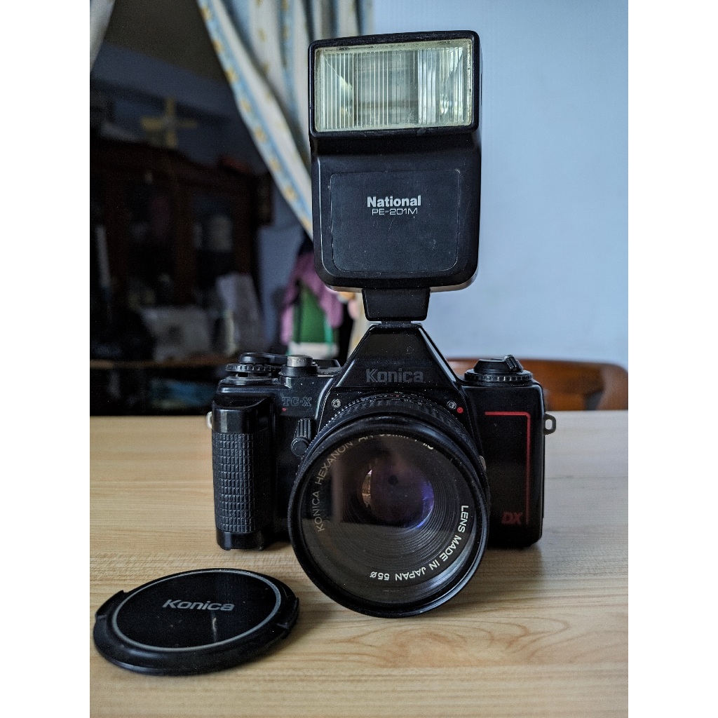 Jual Kamera Retro SLR Konica TC-X Antik | Shopee Indonesia