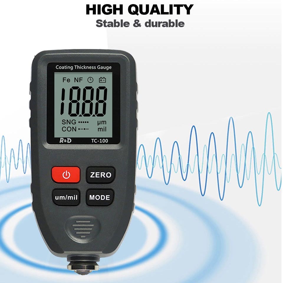 Jual Alat Ukur Ketebalan Cat Dempul Mobil Coating Thickness Paint Gauge ...