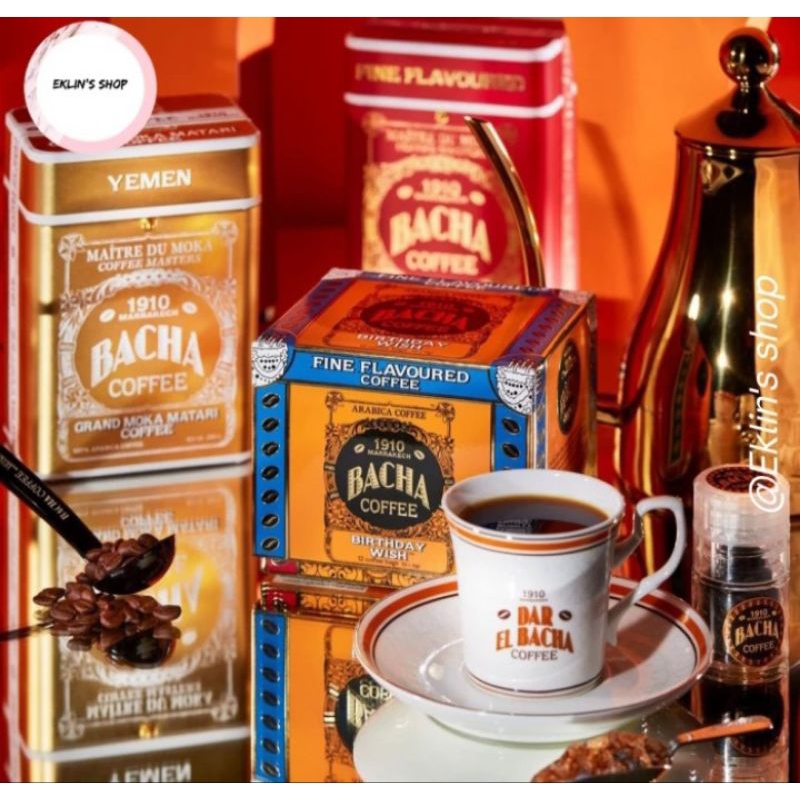 Jual Bacha coffee masters 1910 marrakech fine flavoured isi 12 pcs bags ...