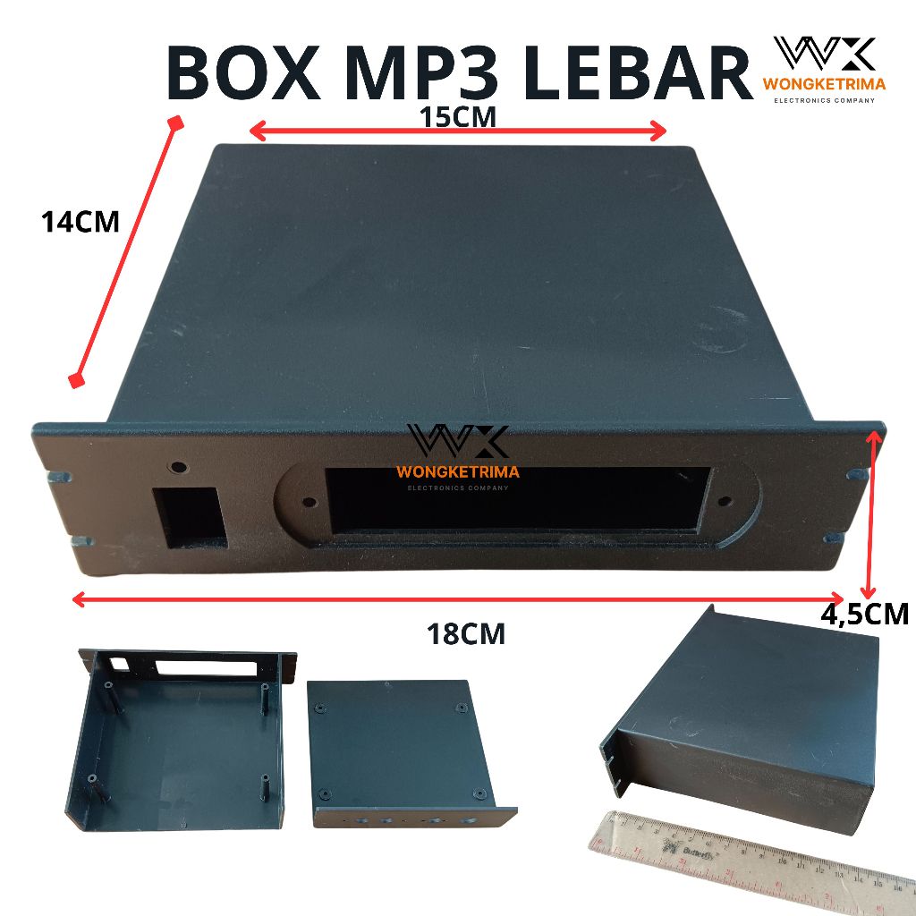 Jual Box Mp3 Ukuran Besar dan Lebar Bahan Plastik Warna Hitam | Shopee ...