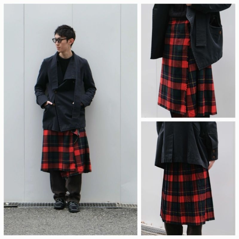 Jual PITLOCHRY scottish tartan kilts skirt rok khas skotlandia | Shopee ...