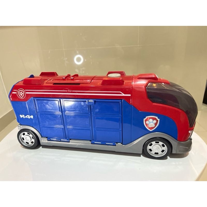 Jual Spin Master Paw Patrol Mission Cruiser Ryder Chase Bus with Sound ...