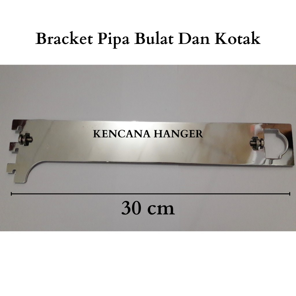 Jual Bracket Pipa Multifungsi Cm Stainless Steel Daun Braket H