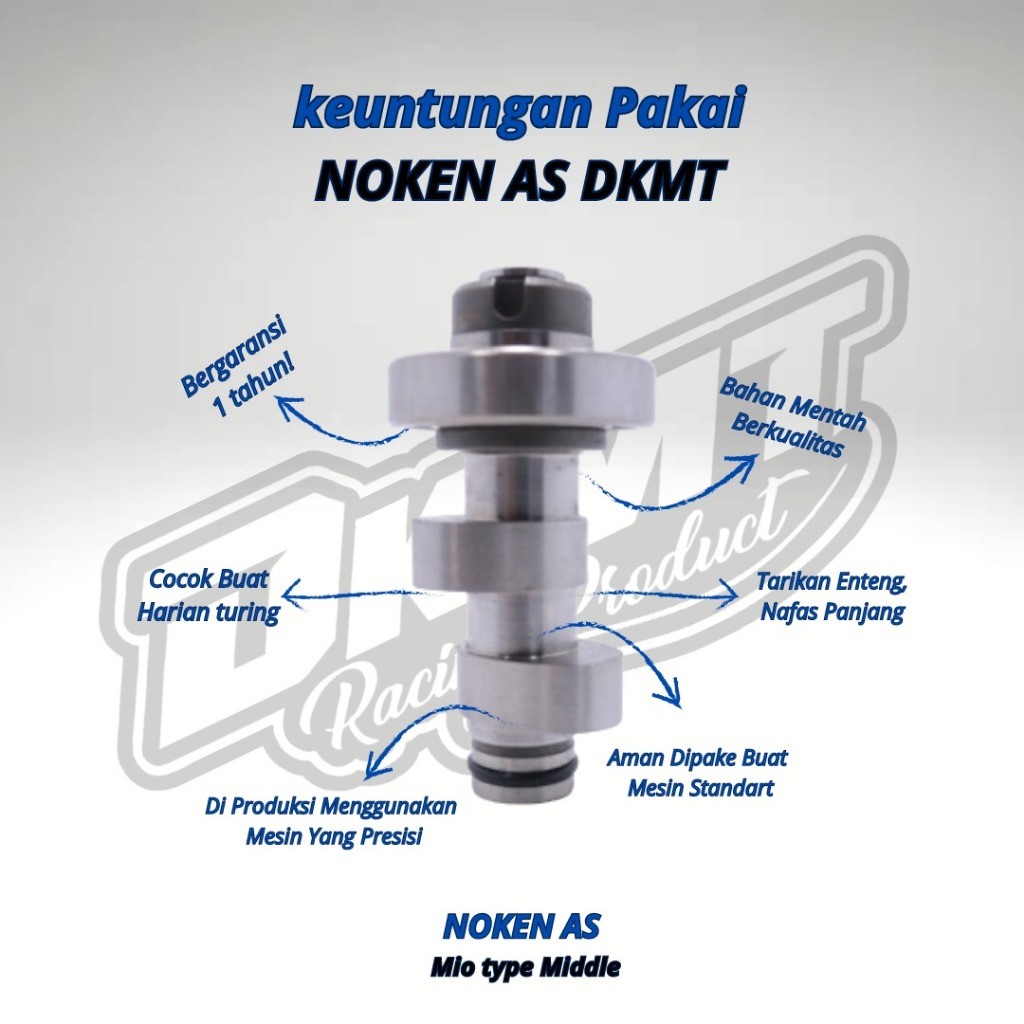 Jual NOKEN AS RACING CAM YAMAHA MIO SPORTY VEGA ZR HARIAN STANDART ...