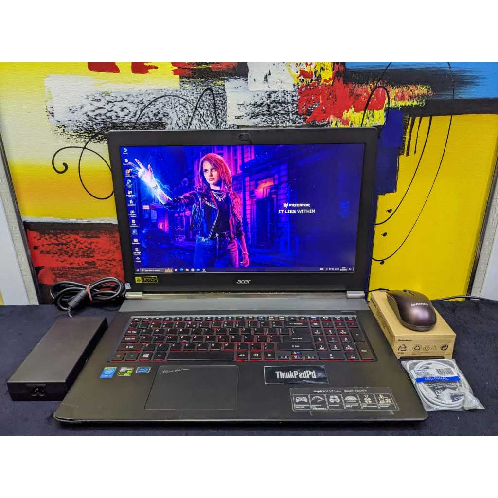 Jual Laptop Gaming Design Acer Aspire V 17 Nitro Core i7 4710HQ