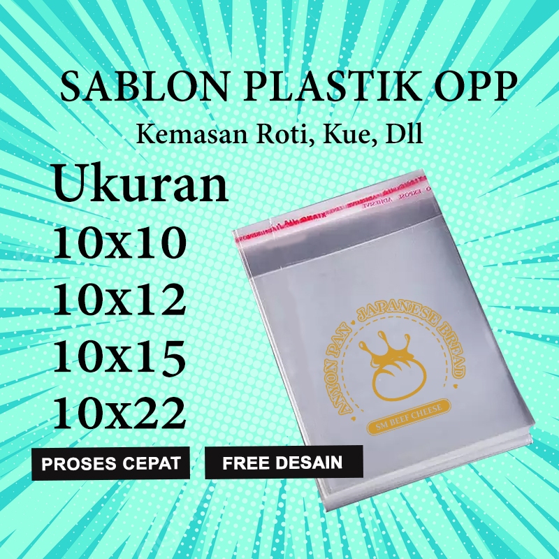 Produk Sablon Plastik Opp | Shopee Indonesia