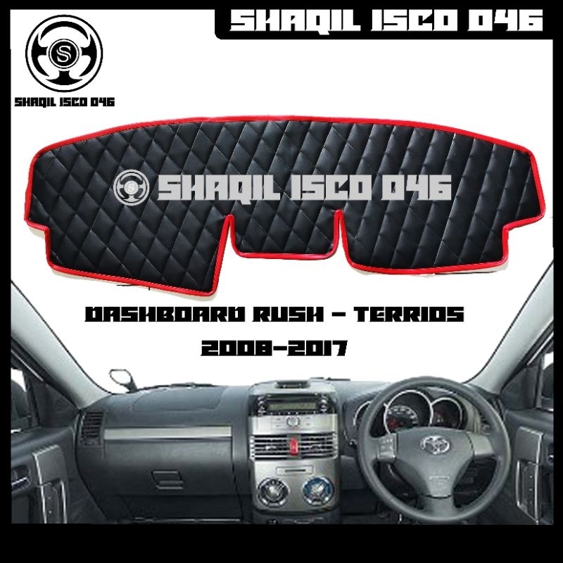 Alas Dashboard Kulit Sintetis RUSH/TERRIOS (2008-2017) Motif Wajik
