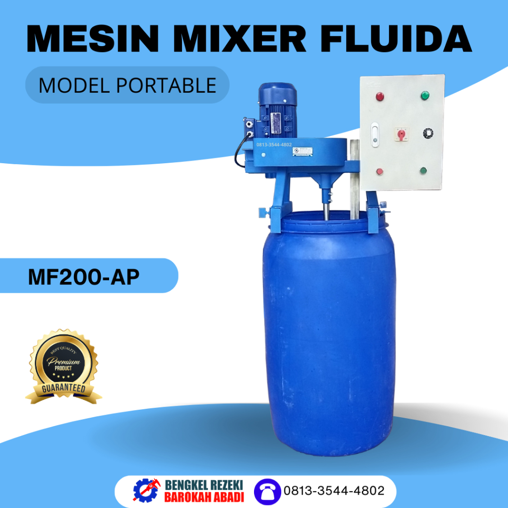 Jual Mesin Mixer Fluida Homogenizer Cairan Kimia Pestisida Cat Detergen ...