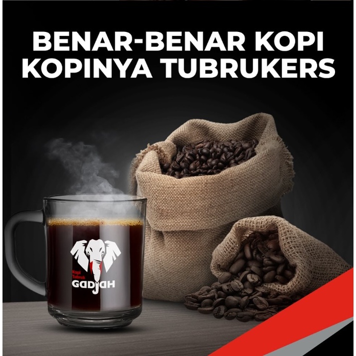 Jual New Kopi Tubruk Gadjah Special Mix Renteng 10 Sachet x 23g Asli