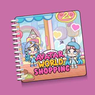 Jual Paper Doll House Avatar World Shopping Mall Mainan Anak Bongkar