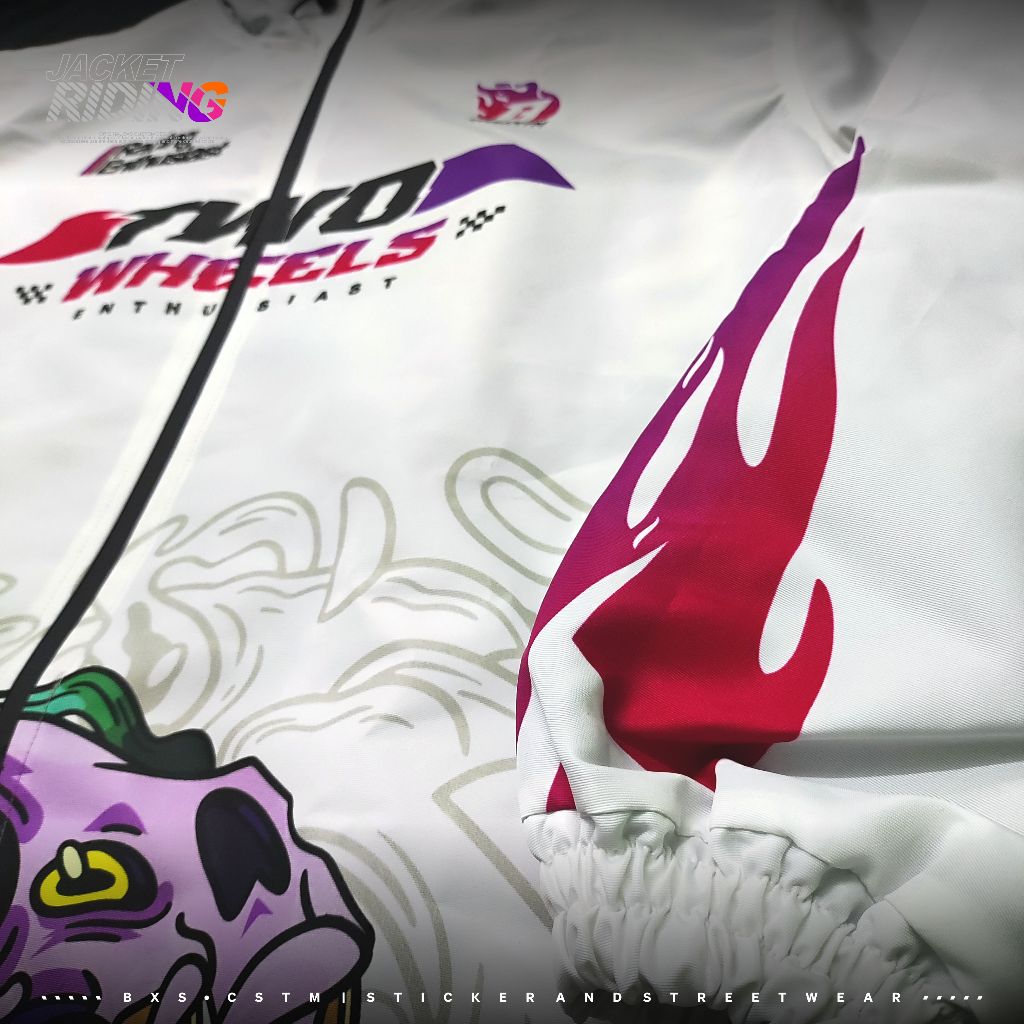 Jual JAKET MOTOR TWOWHEELS V3 FULL PRINTING PARASUT TASLAN JACKET ...