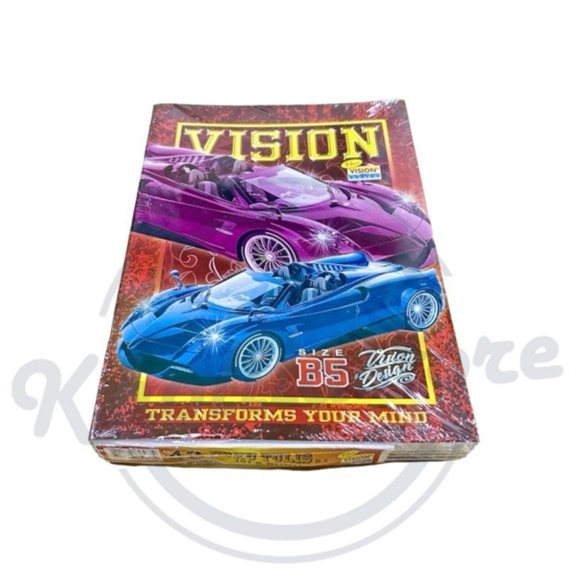 Jual Buku Tulis Boxy Vision 42 lembar isi 6 pcs | Shopee Indonesia