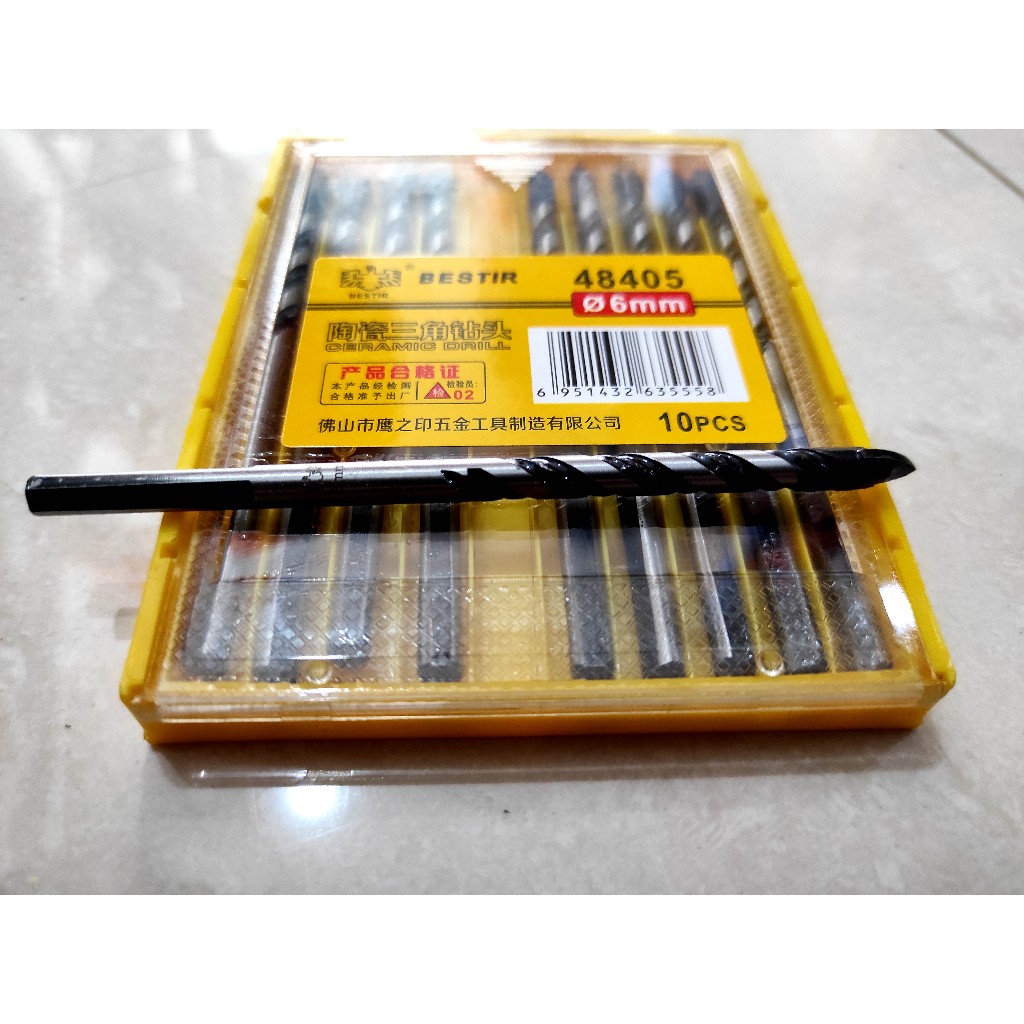 Jual Mata Bor Keramik 6mm dan 8 mm / Beton / Kaca | Shopee Indonesia