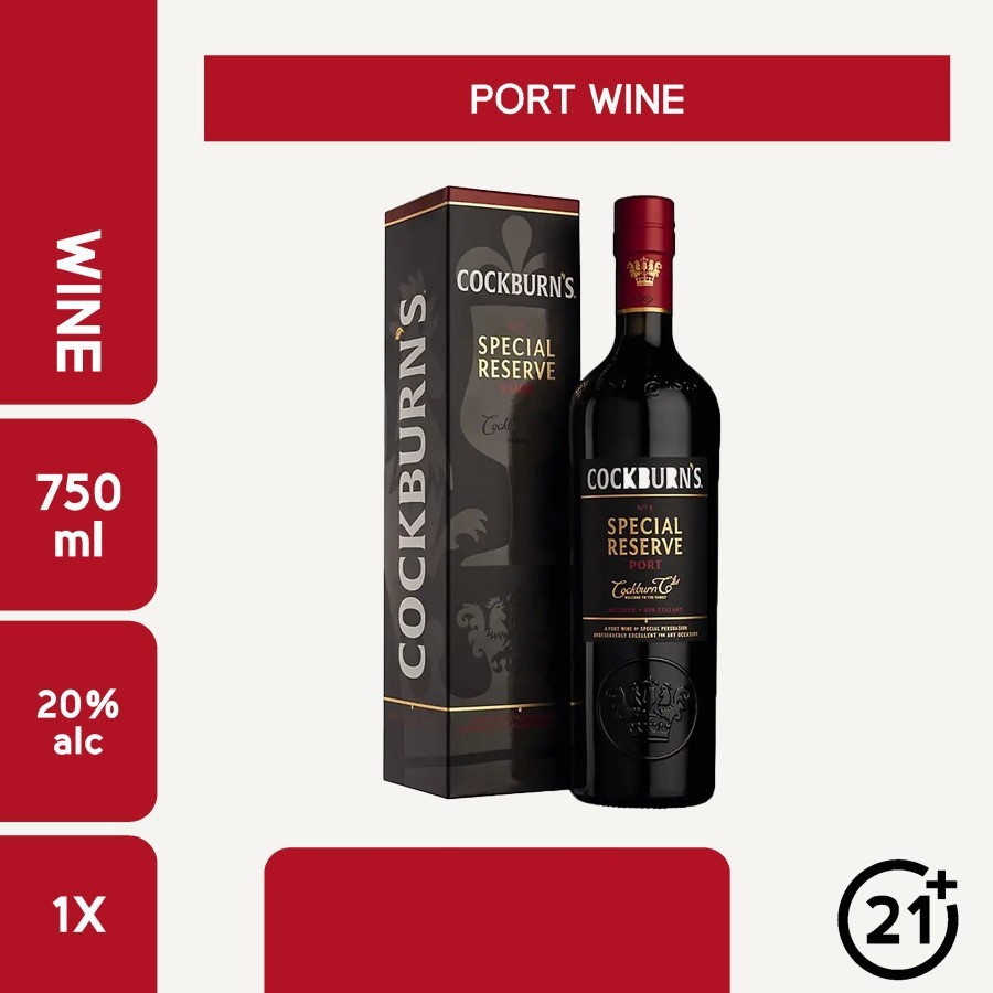 Jual Cockburns Special Reserve Port Wine 750ml - Minuman Anak Muda ...