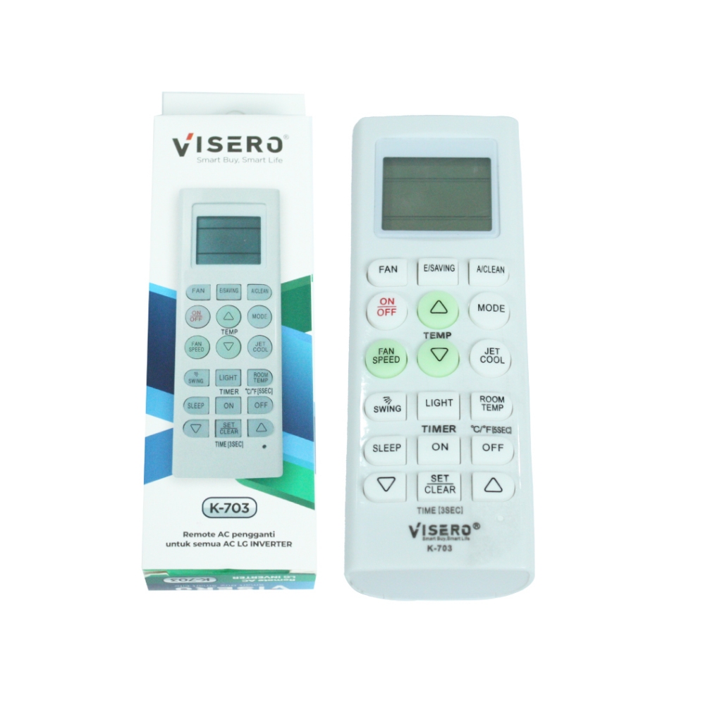 Jual Visero Remote AC LG Inverter Serbaguna Universal K-703 | Shopee ...