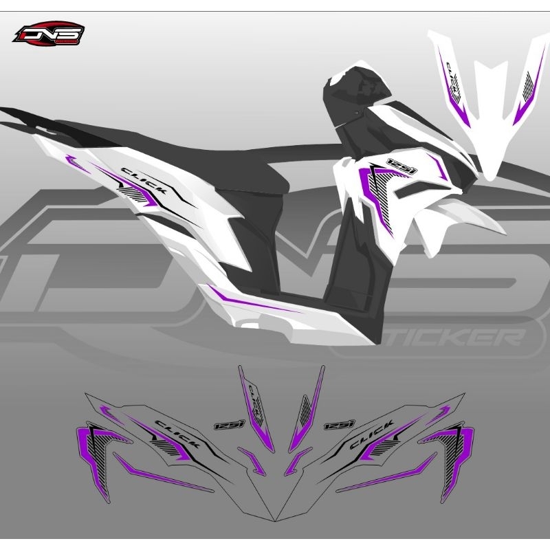 Jual Striping transparan Vario 125 gen 2 2023 new edition varicha ...