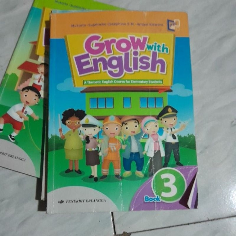 Jual Grow with English /BAHASA INGGRIS KELAS 1 2 3 4 5 6 SD ERLANGGA ...