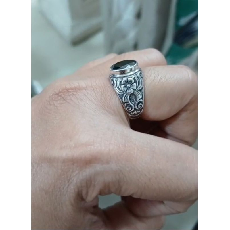 Jual emban cincin perak motif klasik | Shopee Indonesia