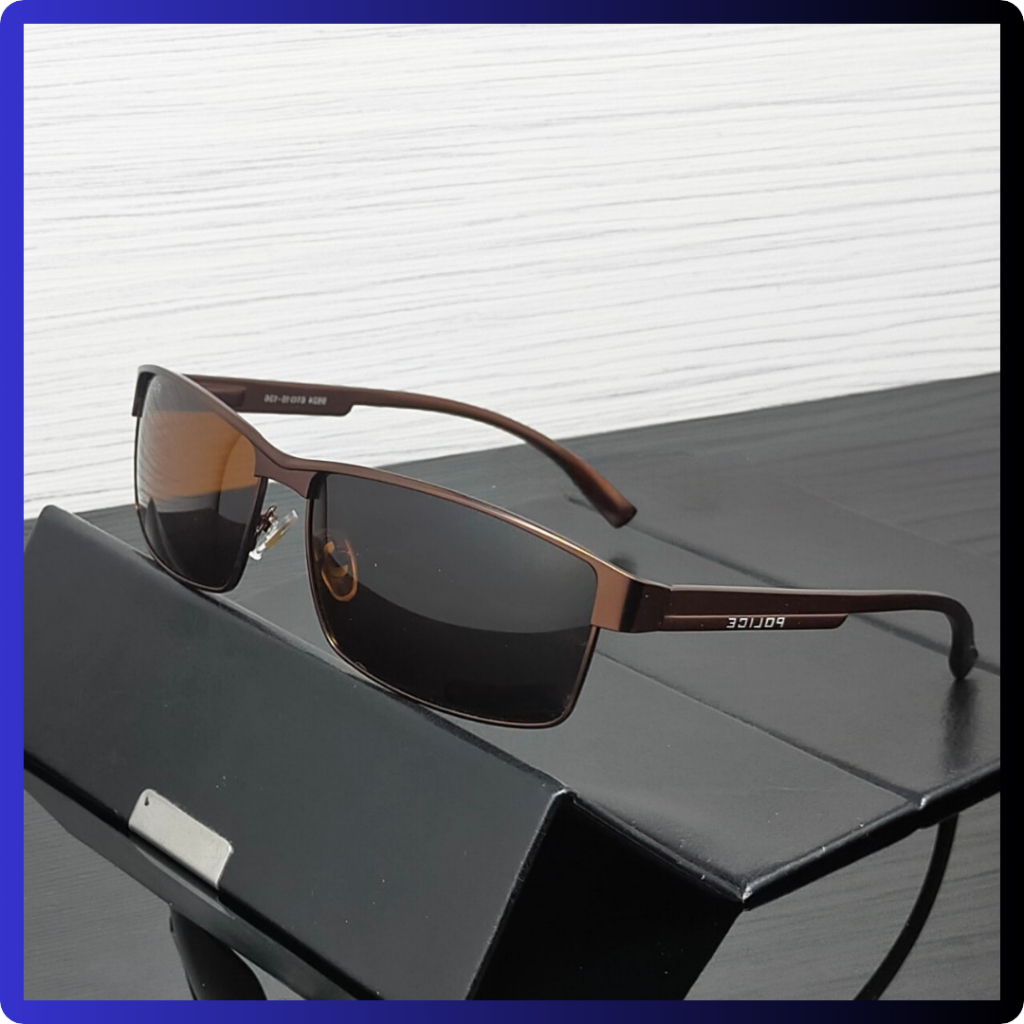 Jual KACAMATA HITAM POLICE P 24 TITANIUM ANTI SILAUTERBARU PRIA WANITA ...