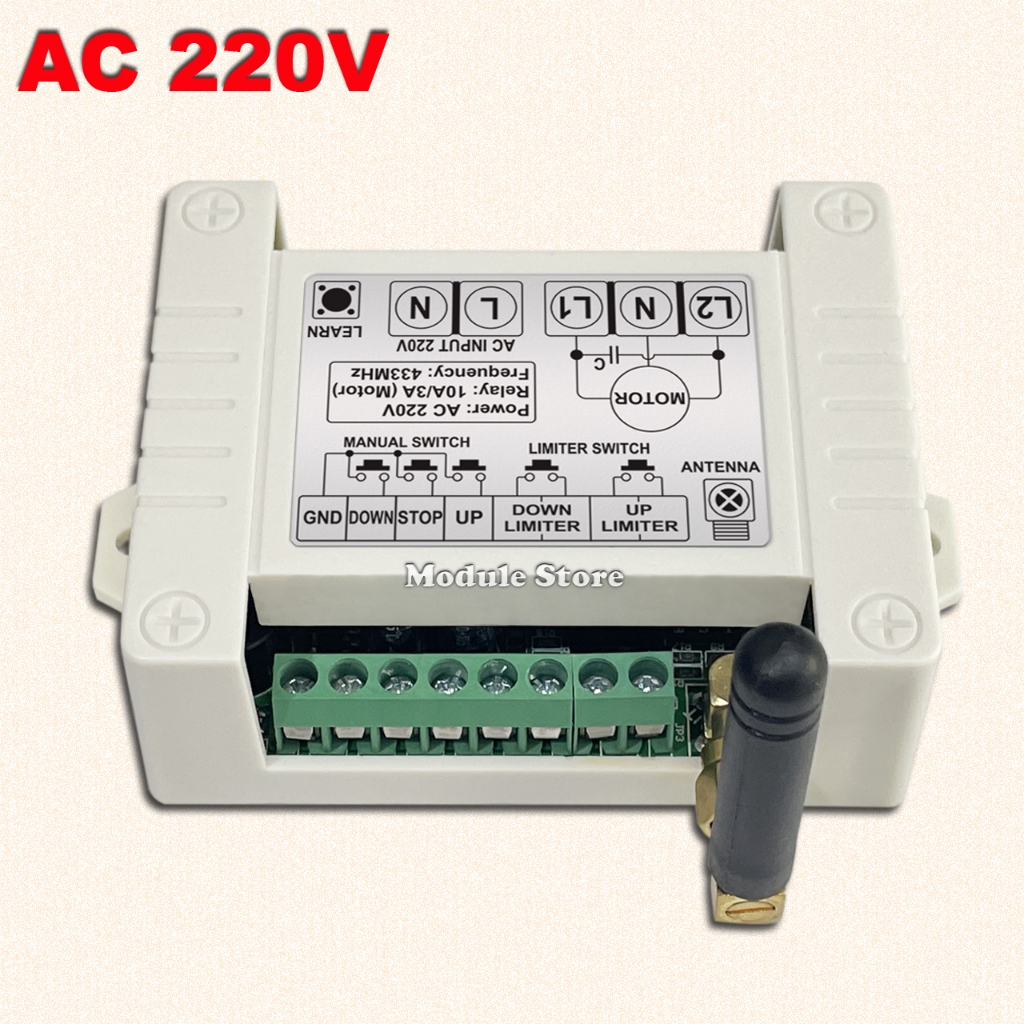 Jual Wireless Motor Controller AC 220V 433MHz | Shopee Indonesia