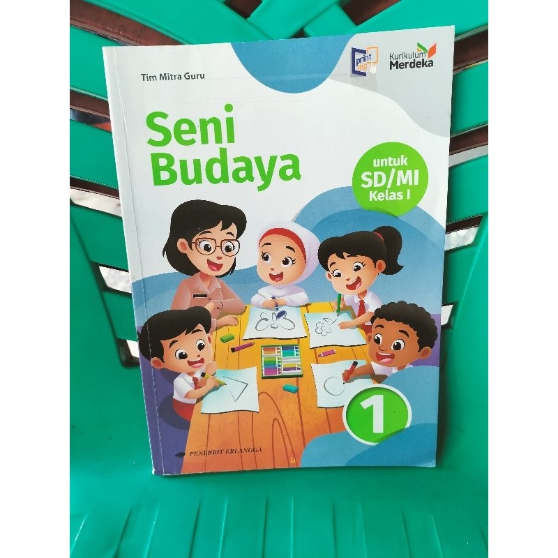 Jual buku Seni Budaya SD Kelas 123456 kurikulum merdeka BEKAS | Shopee ...