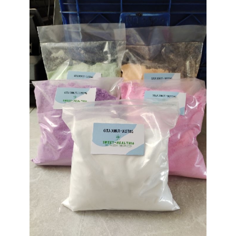 Jual Gula Dusting Gula dingin gula iching gula donut warna warni 1kg ...