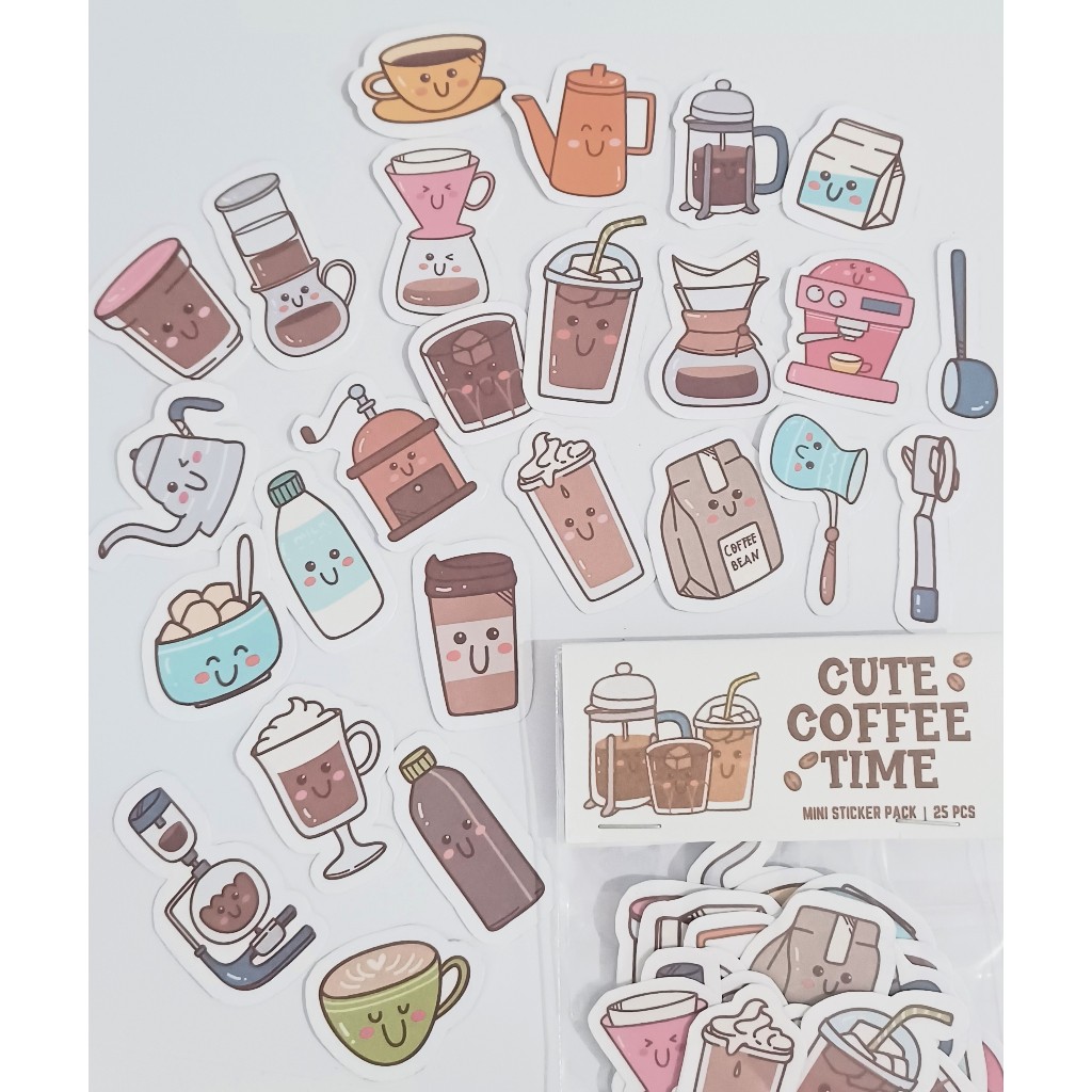 Jual Mini Sticker Pack Collection | Deco Sticker | Shopee Indonesia