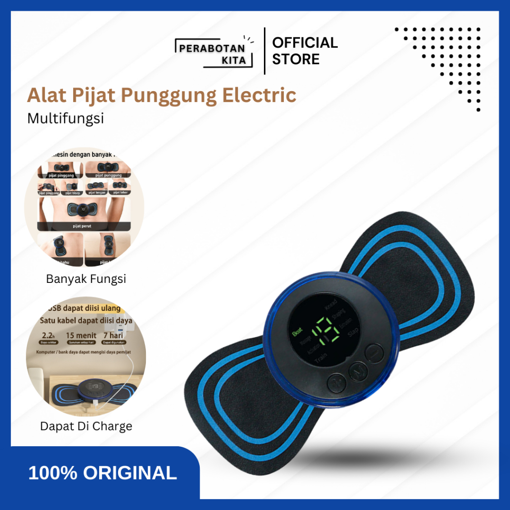 Jual Perabotankita Id EMS Alat Pijat Leher Elektrik Alat Terapi Mini