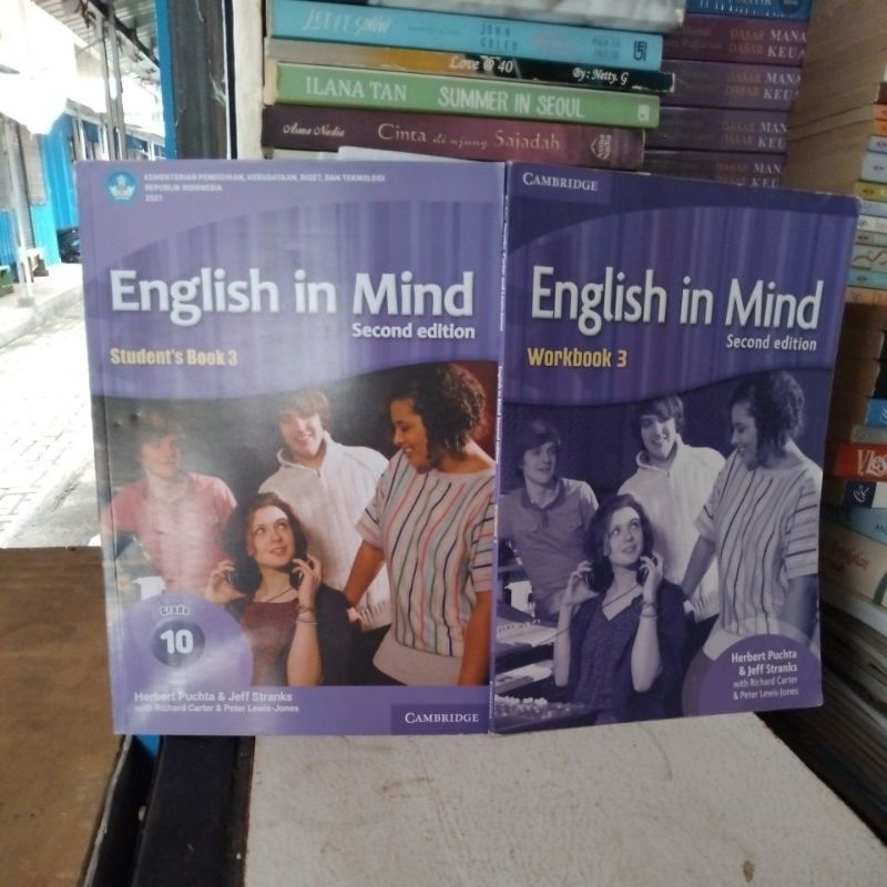 Jual buku English in mind students book 3 grade 10 2 buku 1 paket ...