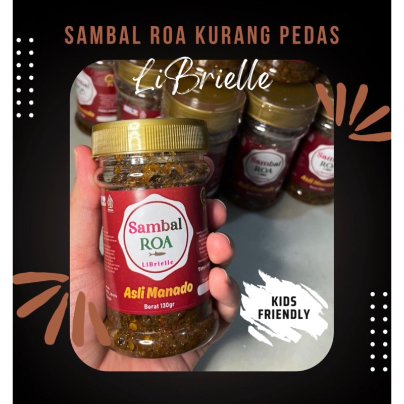 Jual Sambal ROA khas Manado - KURANG PEDAS - 130gr 150gr | Shopee Indonesia