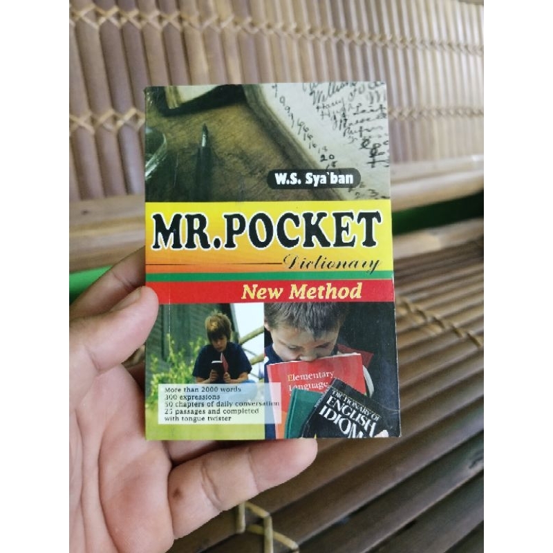 Jual KAMUS MR. POCKET DICTIONARY BAHASA INGGRIS | Shopee Indonesia