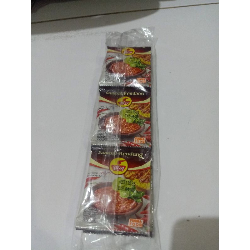 Jual Sambel uleg rendang 18g (10 sachet) | Shopee Indonesia