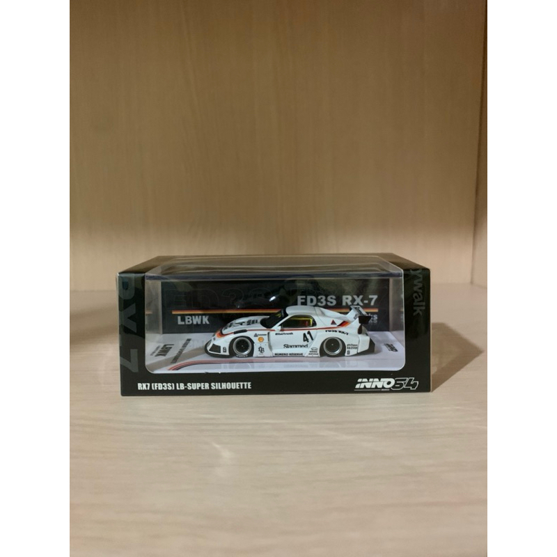 Jual INNO64 LB Super Silhouette RX7 White Numero Reverse | Shopee Indonesia