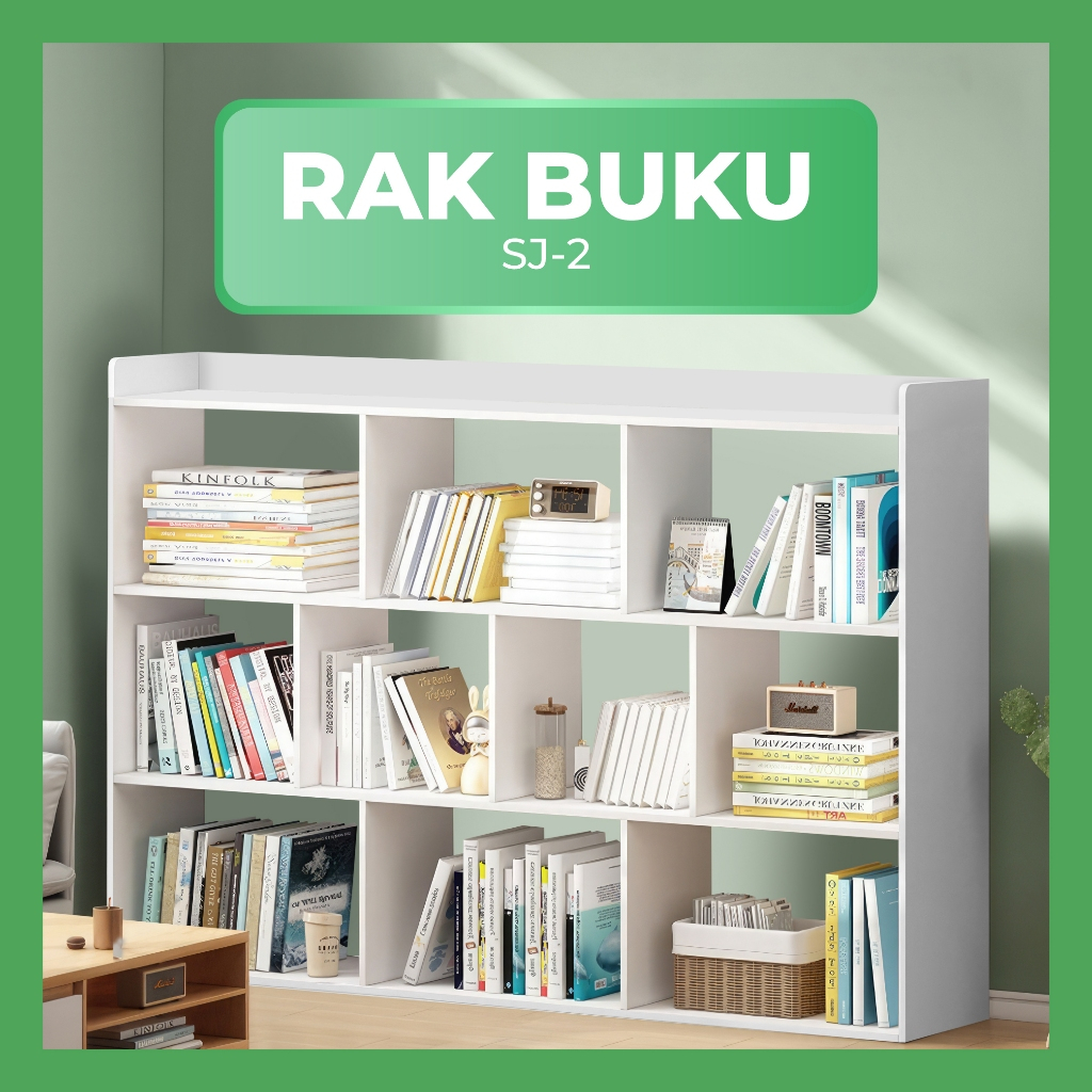 Jual Home Dekorationshop Official Shop Rak Buku Minimalis Rak Serbaguna ...