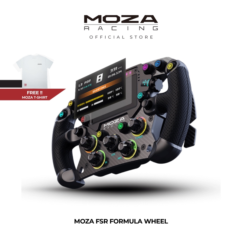 Jual MOZA Racing FSR Formula Add-On Racing Steering Wheel With Digital ...